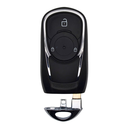 key case front view with emergency key blade