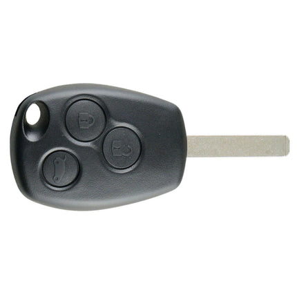 Vauxhall Movano Van 3 Button Key Fob Cover Replacement Smart Black Case Repair