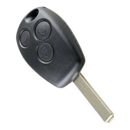 Vauxhall Movano Van 3 Button Key Fob Cover Replacement Smart Black Case Repair