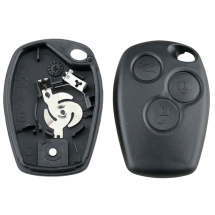 Vauxhall Movano Van 3 Button Key Fob Cover Replacement Smart Black Case Repair