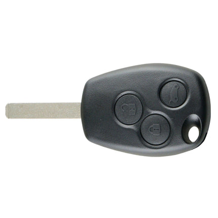 Vauxhall Movano Van 3 Button Key Fob Cover Replacement Smart Black Case Repair