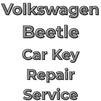 Volkswagen VW Beetle 2011 - 2016 Key Repair Service 3 Button Central Locking Fob