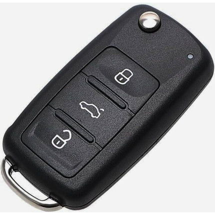 Volkswagen VW Sharan Key Fob Cover 3 Button Black Case Replacement Remote Repair