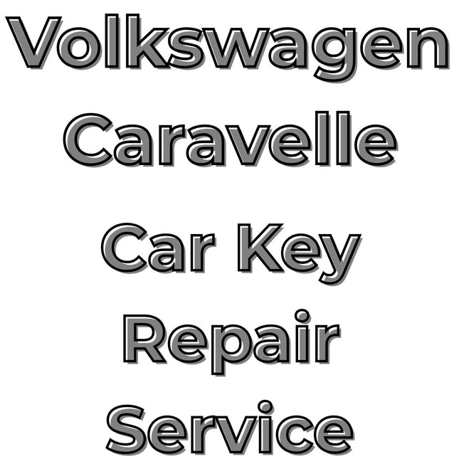 Volkswagen VW Caravelle 2010 - 2016 Car Key Repair Service 4 Button Locking Fob