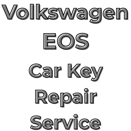 Volkswagen VW EOS 2011 - 2016 Key Repair Service 3 Button Central Locking Fob