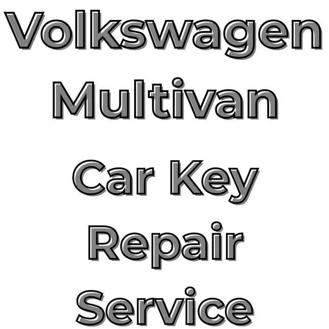Volkswagen VW Multivan 2010 - 2016 Car Key Repair Service 4 Button Locking Fob