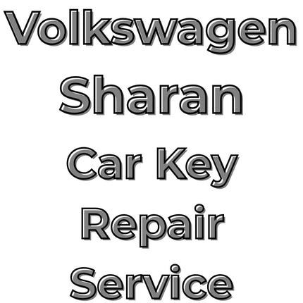 Volkswagen VW Sharan 2008 - 2016 Key Repair Service 3 Button Central Locking Fob