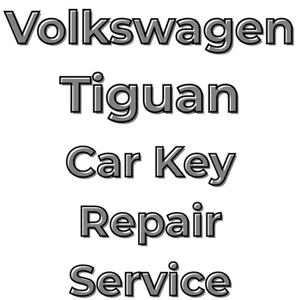 Volkswagen VW Tiguan 2008 - 2016 Key Repair Service 3 Button Central Locking Fob