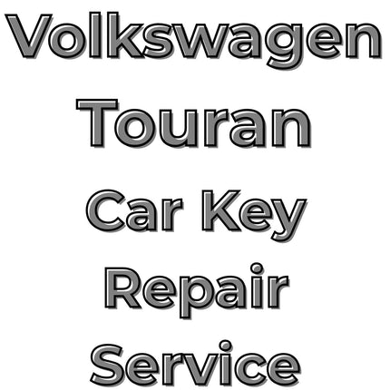 Volkswagen VW Touran 2011 - 2016 Key Repair Service 3 Button Central Locking Fob