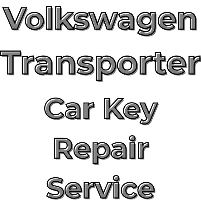 Volkswagen VW Transporter T5 T6 2009 - 2016 Car Key Repair Service 4 Button Fob