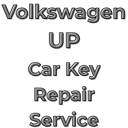 Volkswagen VW UP 2011 - 2016 Key Repair Service 3 Button Central Locking Fob