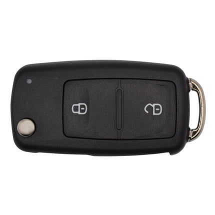 Volkswagen VW Transporter T5 T6  Key Fob Case Replacement Cover 2 Button Black